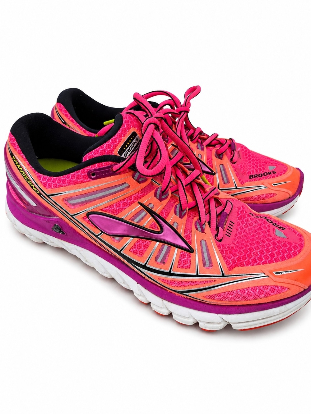 Brooks Women's Running Shoes – Hot Pink and Orange
